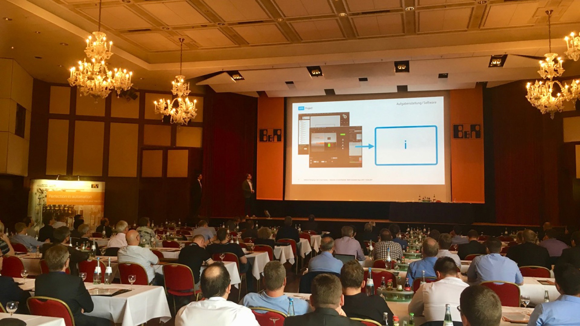 Christian Rudolph speaker on the B&R Innovation Days 2017 | HMI Project