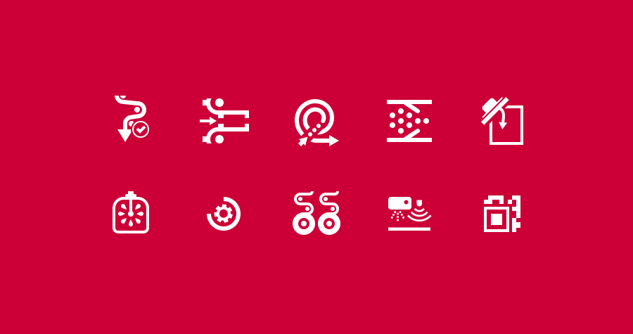HMI-Projekt Coesia OptiMate HMIs Icons