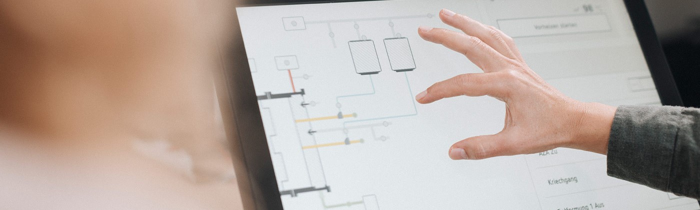 HMI Project spricht mit potentiellem Kunden